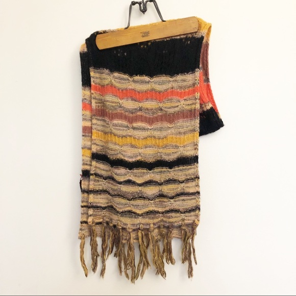 Missoni Accessories - Missoni Foulard Virgin Wool Mohair Knit Scarf